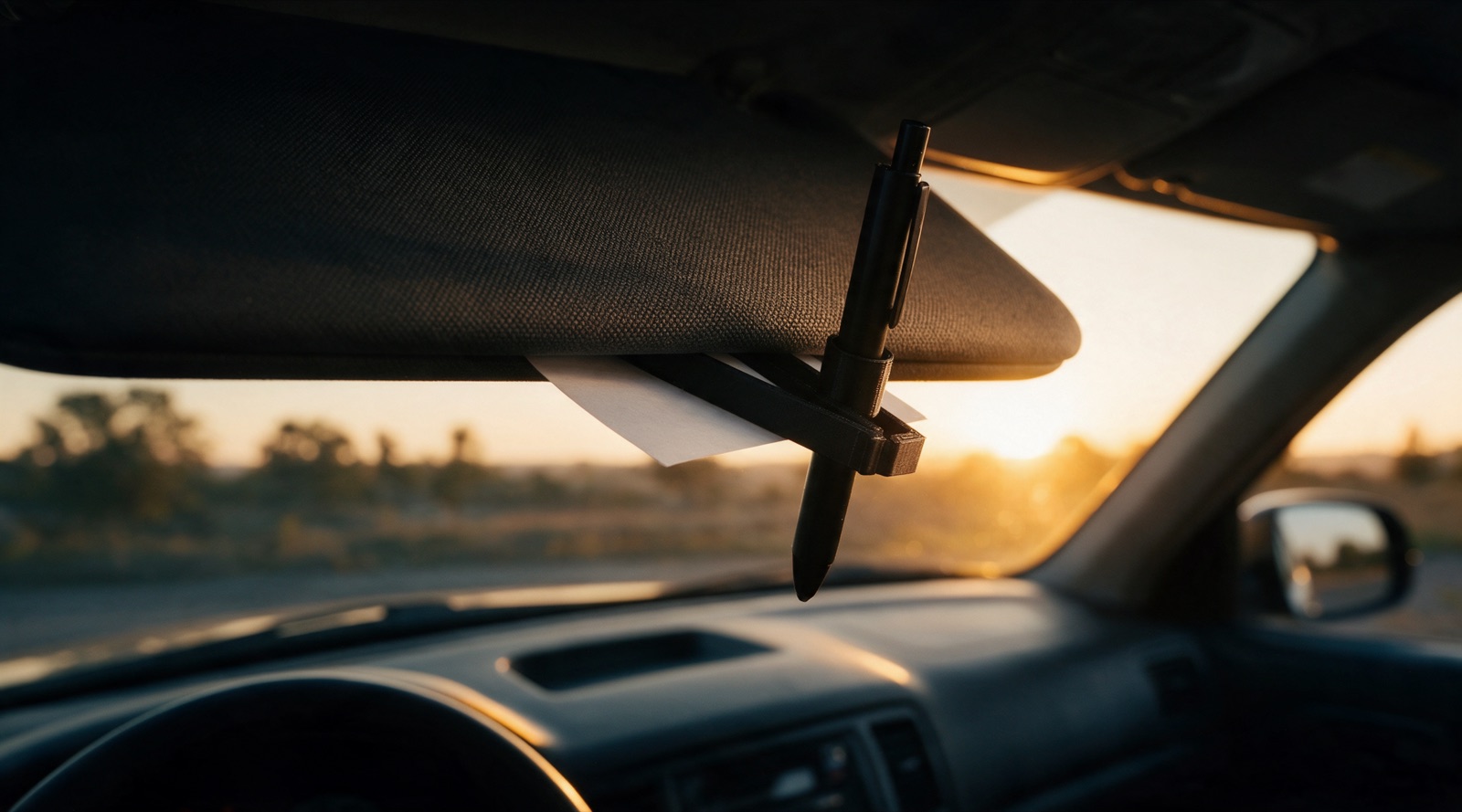 Kniff Sonnenblenden-Clip fürs Auto